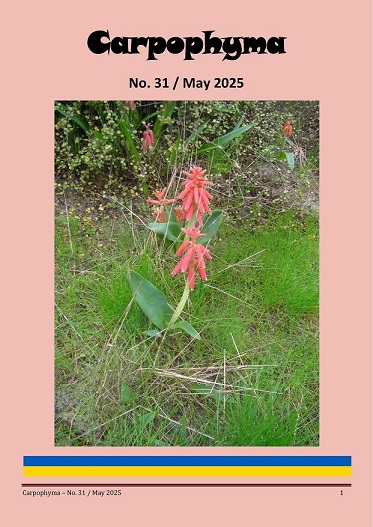 Carpophyma 31 - May 2025 - cover - small - 2.jpg